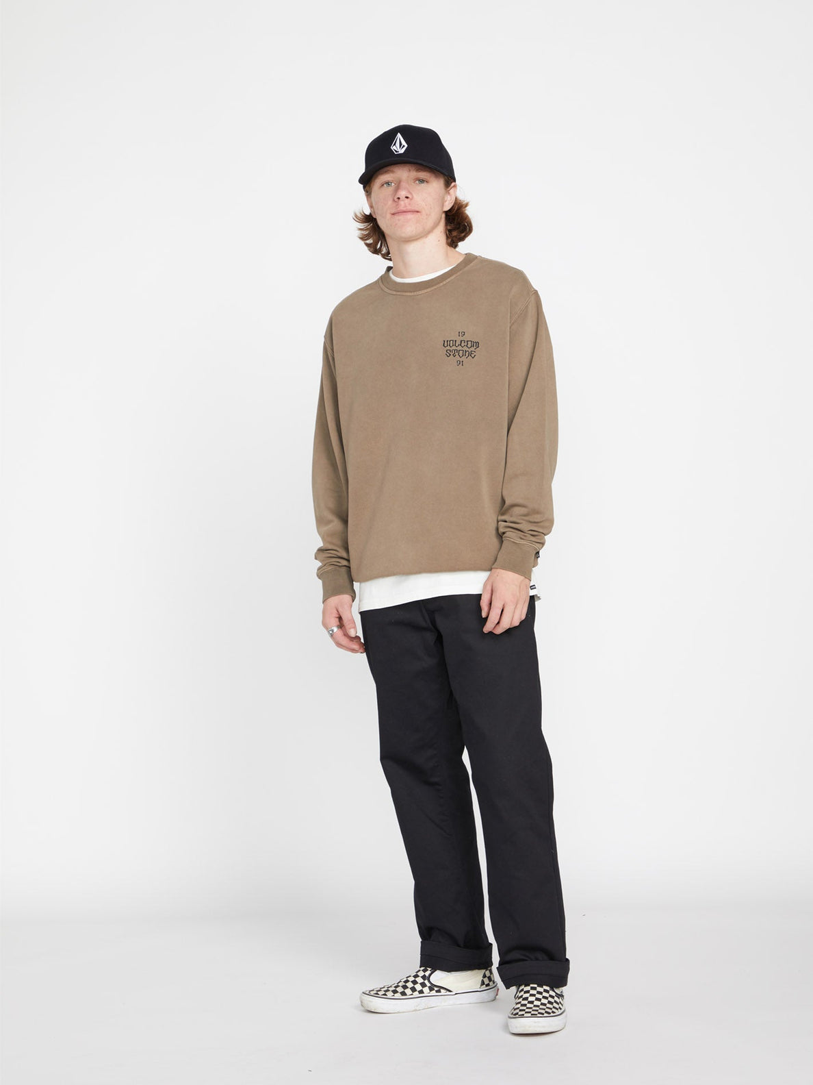 Volcom Compstone Crew Mud Sweatshirt