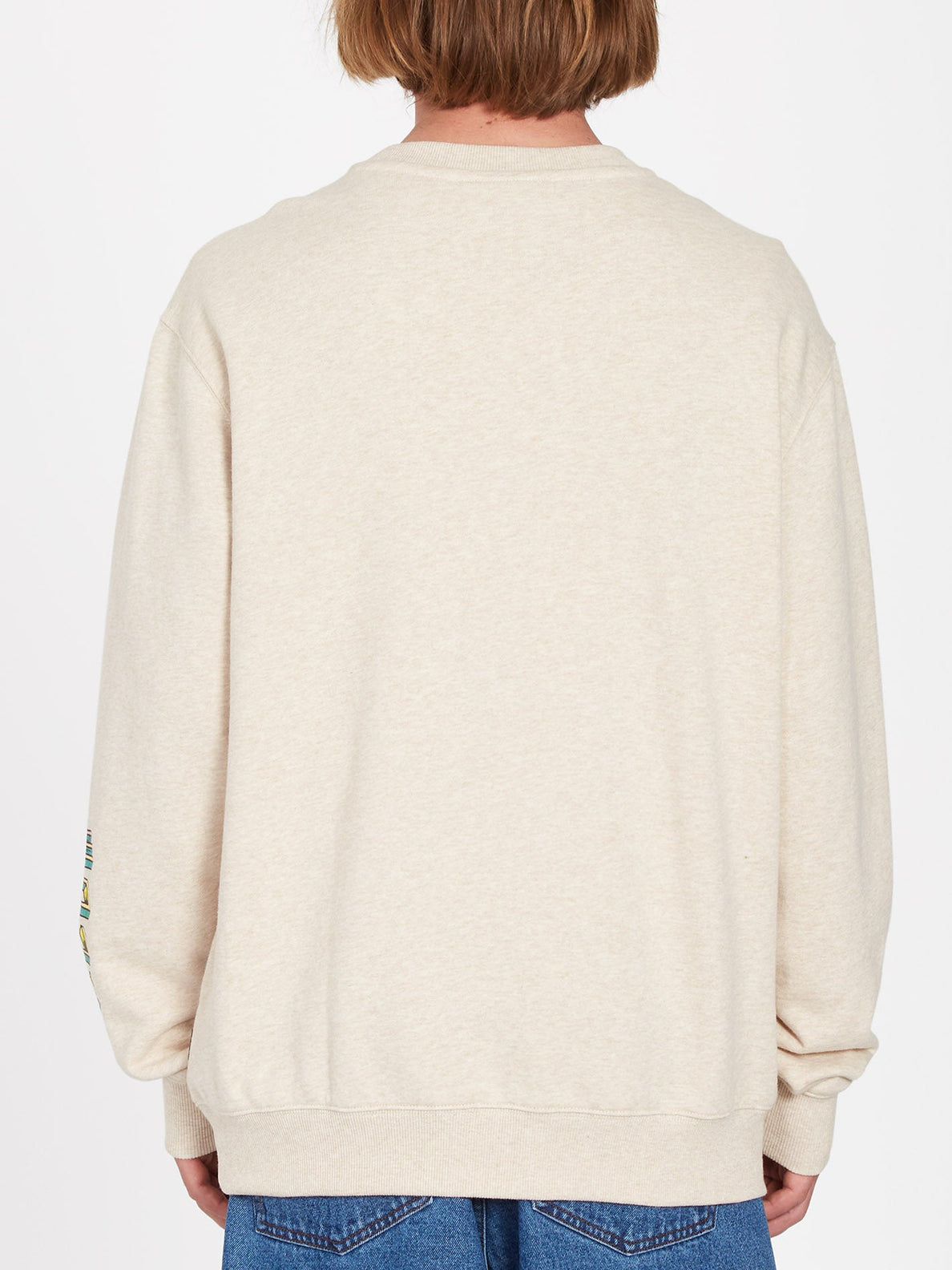 Sweat Volcom Ed Merlin Murray Crew Whitecap Gris