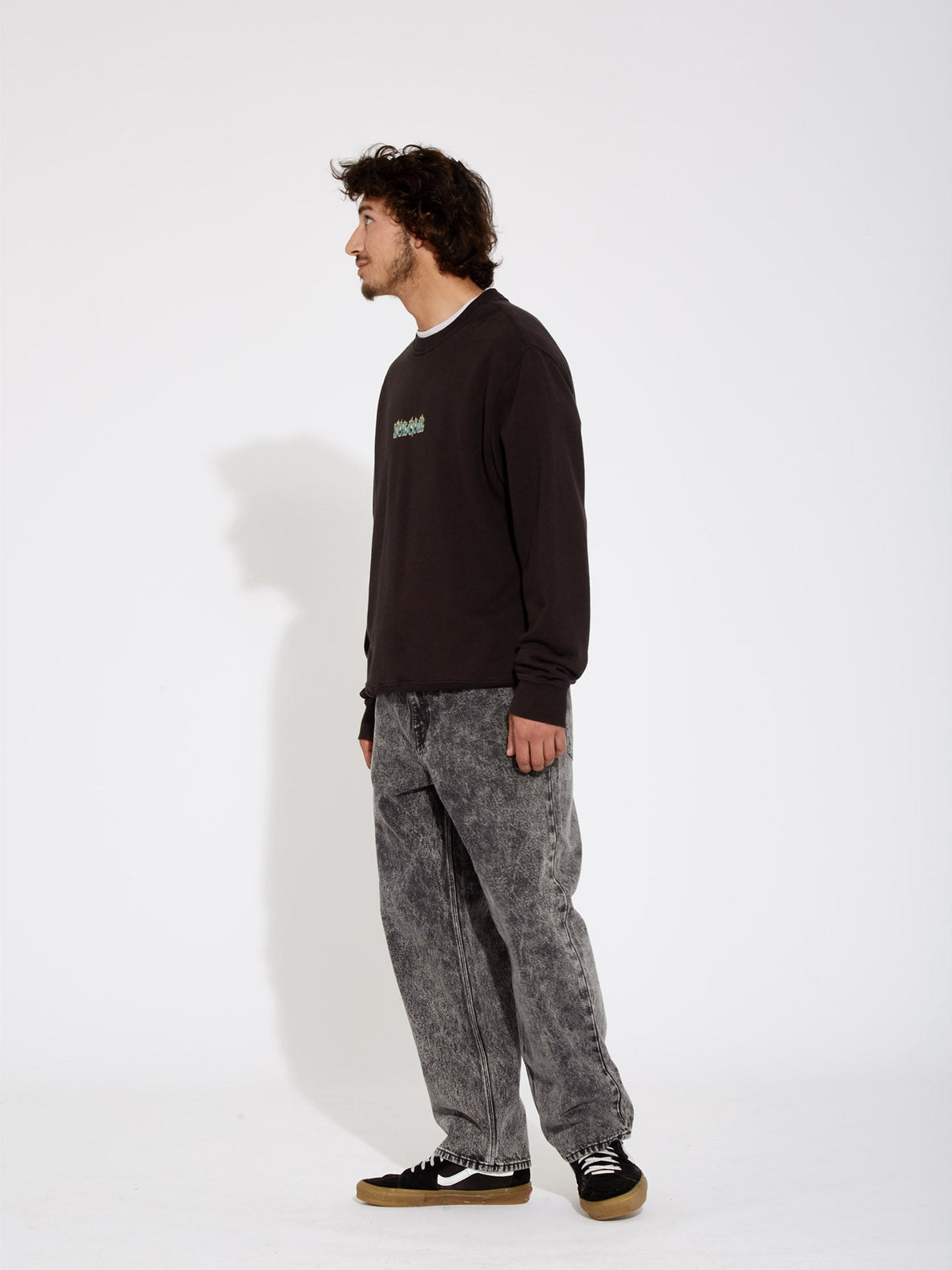 Volcom Alstone Crew Sweatshirt - Black