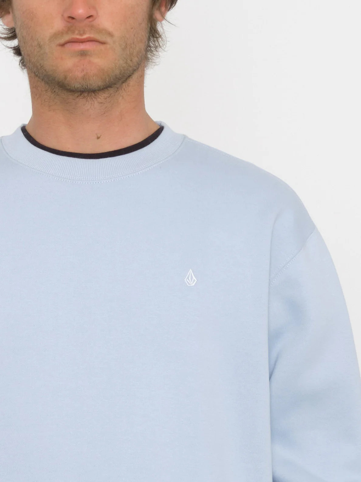 Sweat Volcom Single Stone - Bleu Céleste