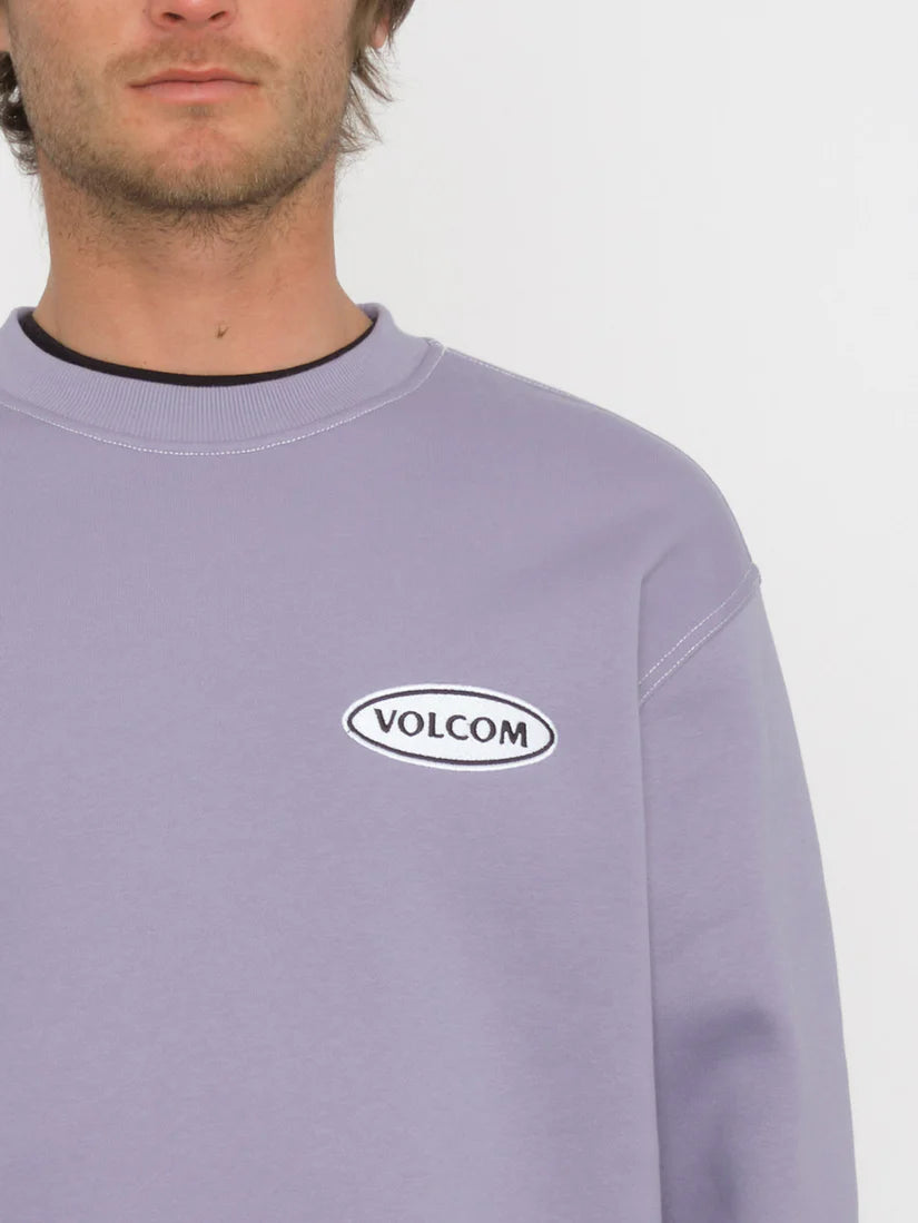 Volcom Workart crew sweatshirt - Violet Dust