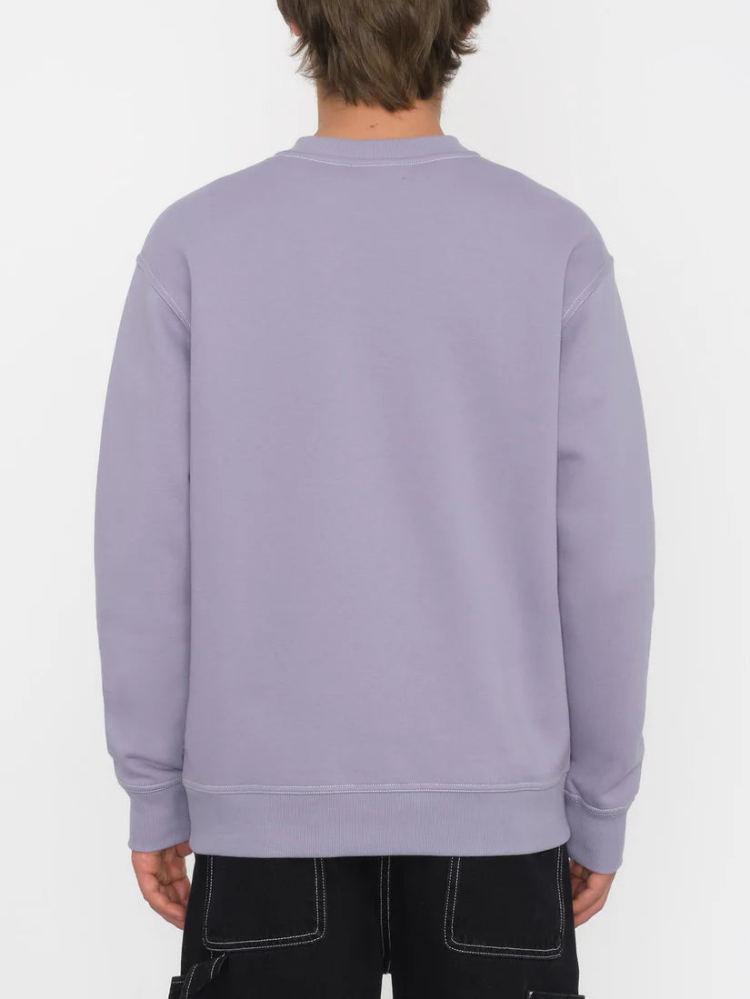 Volcom Workart crew sweatshirt - Violet Dust