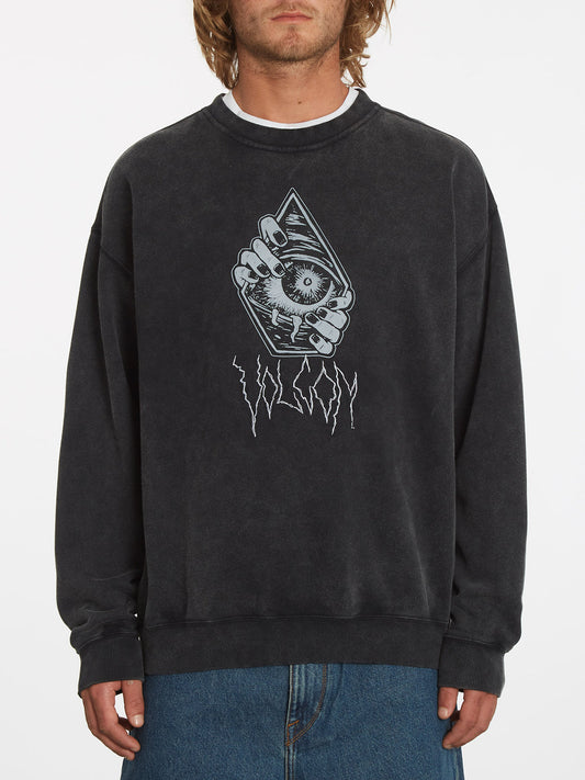 Volcom No Recess Crew Sweatshirt - Black