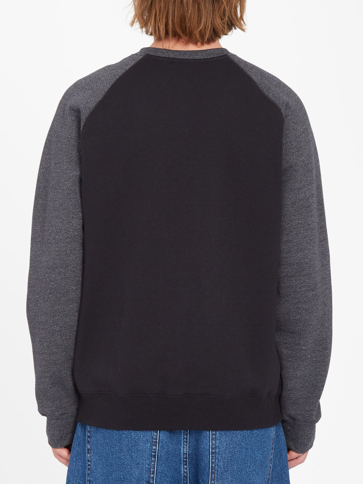 Sweat-shirt noir Volcom Homak Crew