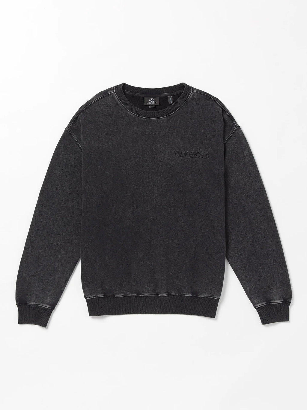 Volcom Acid Wall Crew Sweatshirt - Black