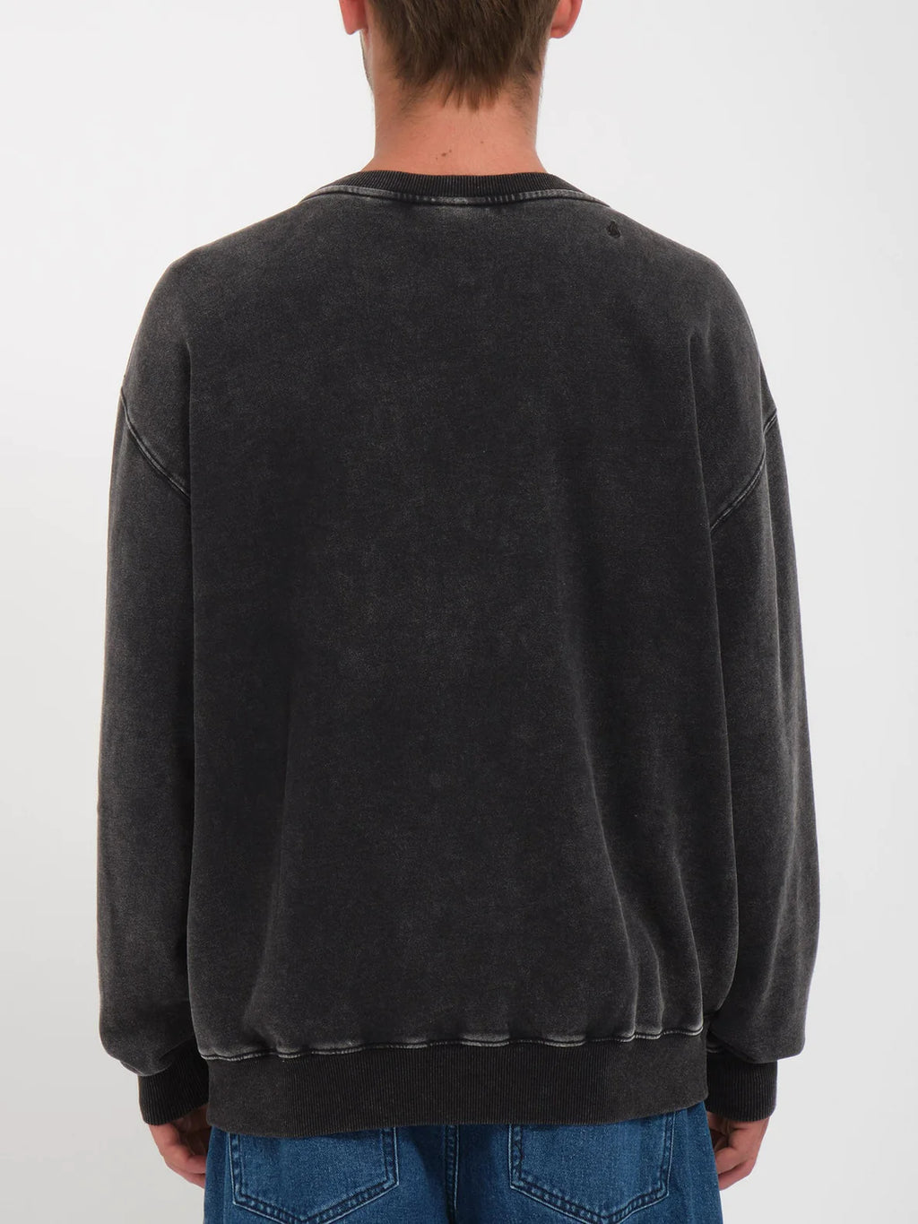 Volcom Acid Wall Crew Sweatshirt - Black