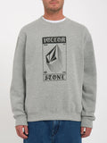 Volcom Watanite Crew Sweatshirt – Heather Grey