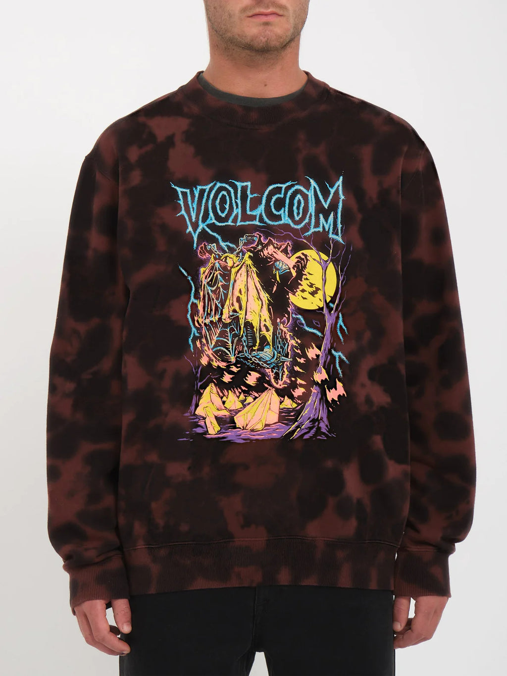 Volcom Max Sherman Sweatshirt - Bitter Chocolate