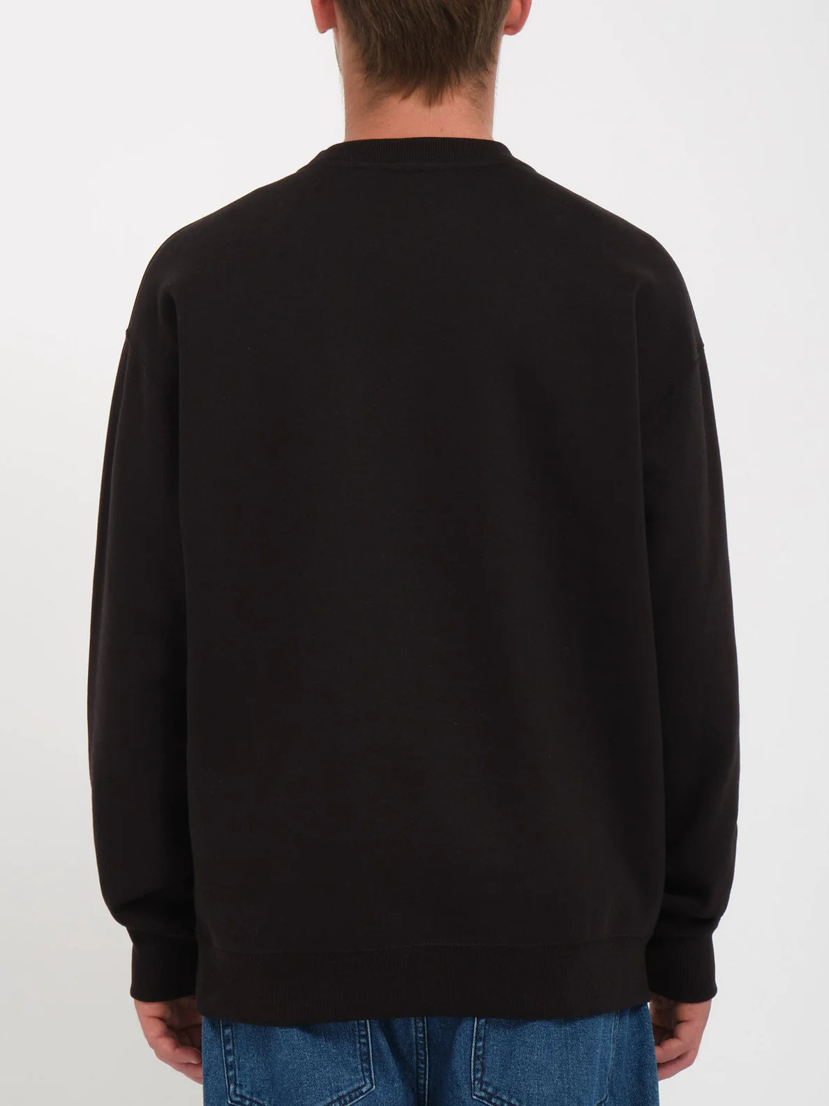 Volcom Single Stone Crew Sweatshirt - Black