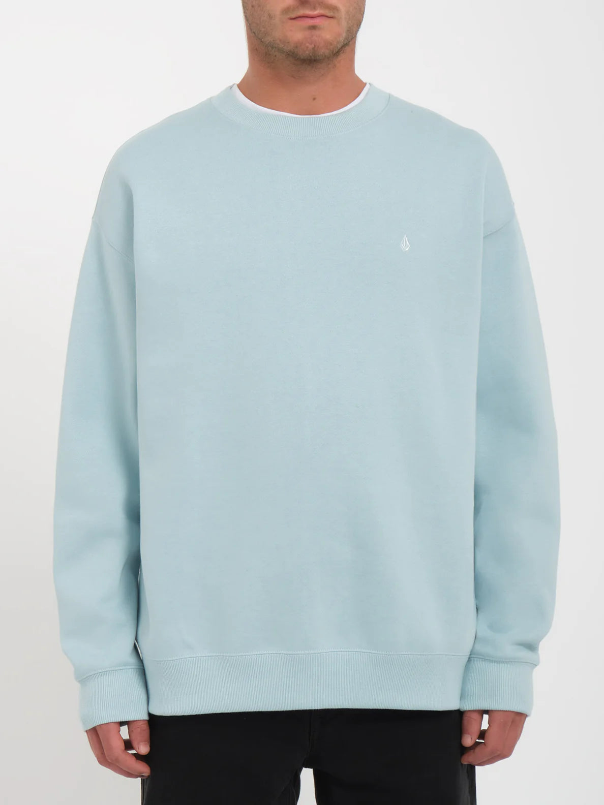Volcom Single Stone Sweatshirt – Misty Blue | alle Sweatshirts | Meistverkaufte Produkte | Neue Produkte | Neueste Produkte | Pullover-Hoodies | Sammlung_Zalando | Volcom-Shop | surfdevils.com