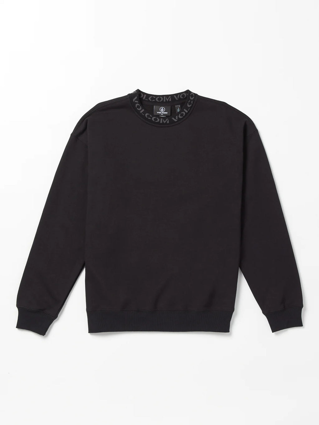 Sweat Volcom Skate Vital Crew - Noir