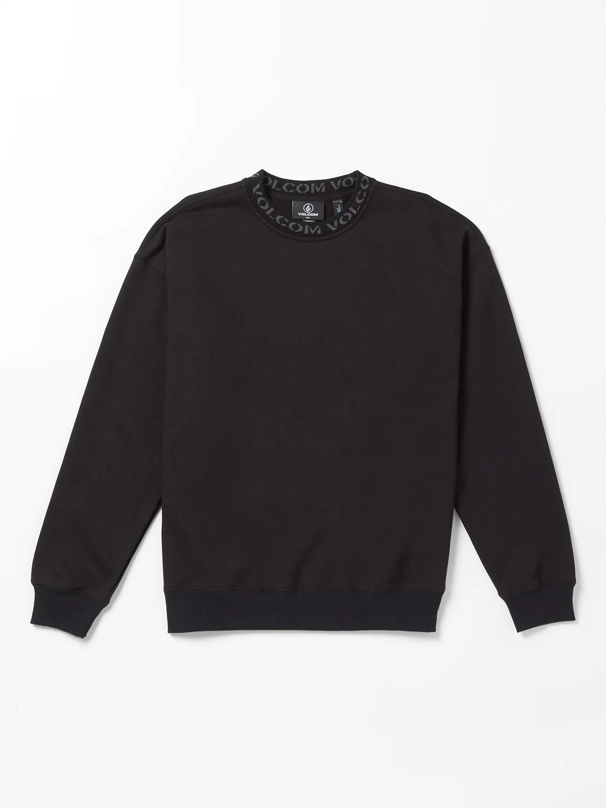 Sweat Volcom Skate Vital Crew - Noir