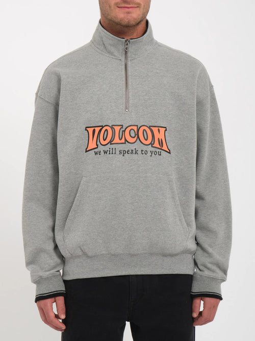 Volcom Varsity Sweatshirt - Heather Gray
