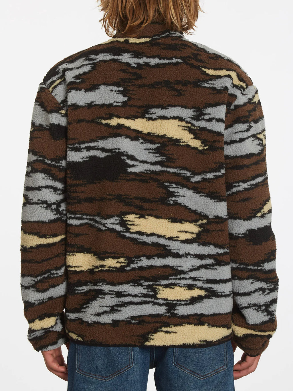 Muzzer Fuzzar Zip Hoodie - Bark Brown