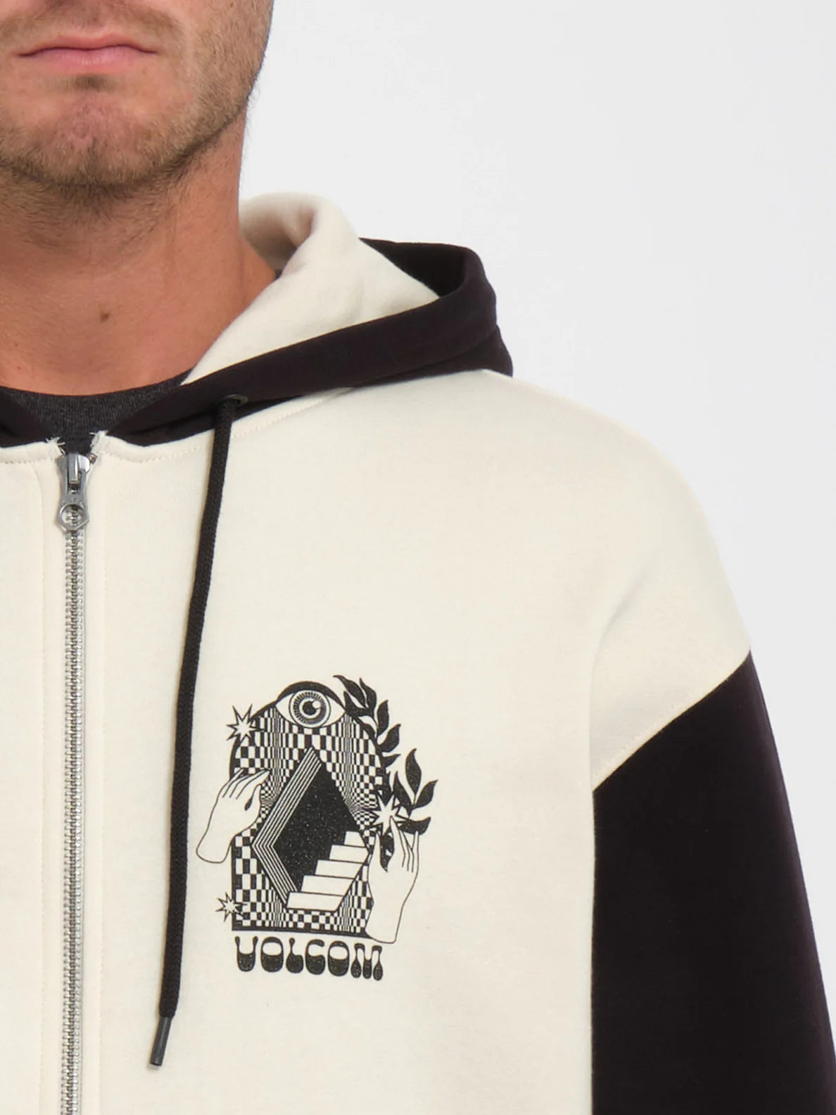Volcom Watanite Zip Hoodie - Schmutziges Weiß | alle Sweatshirts | Hoodies mit Reißverschluss | Meistverkaufte Produkte | Neue Produkte | Neueste Produkte | Sammlung_Zalando | Volcom-Shop | surfdevils.com