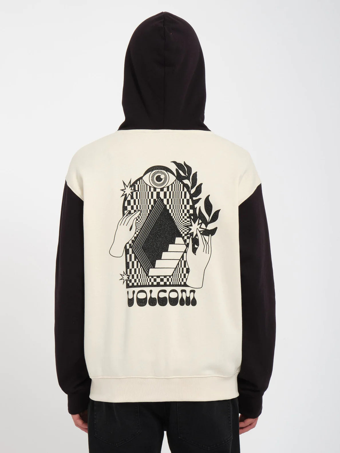 Volcom Watanite Zip Hoodie - Dirty White