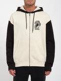 Sudadera con Cremallera Volcom Watanite - Dirty White