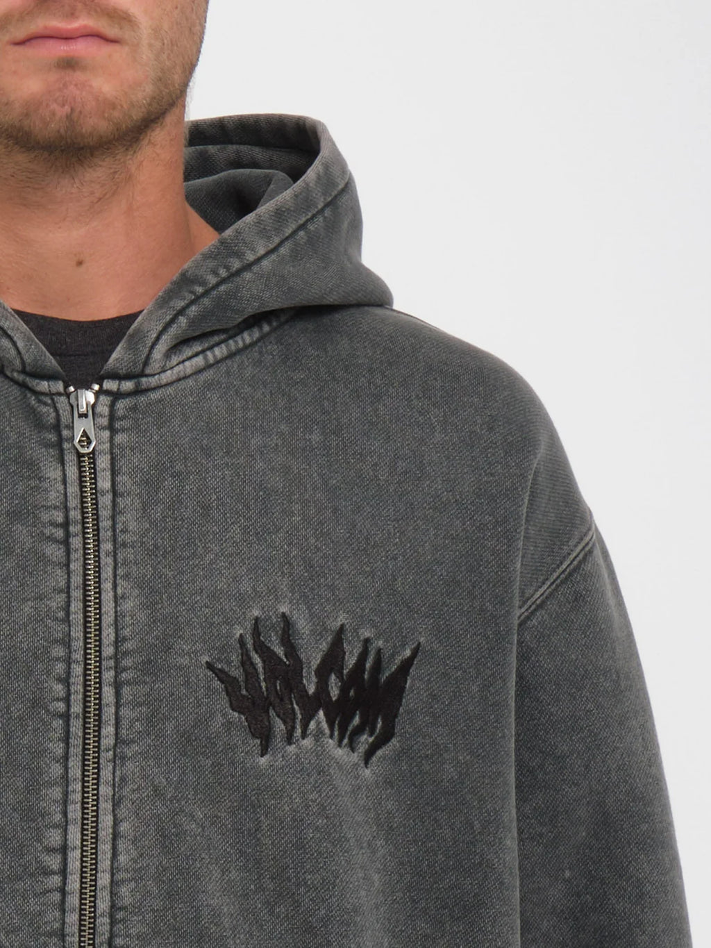 Volcom Issanka Zip Hoodie - Black