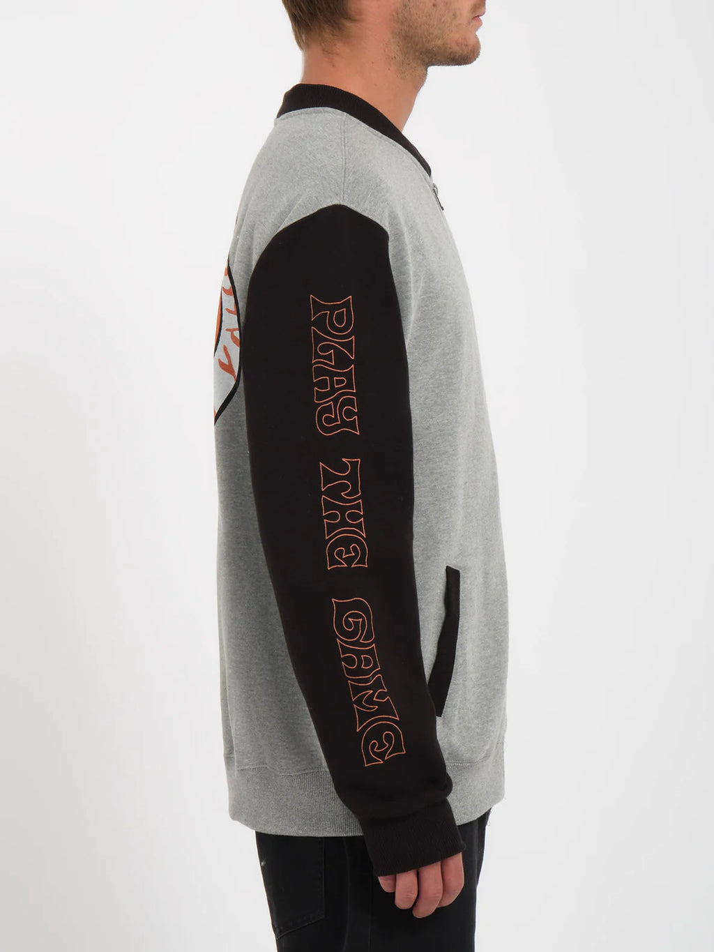 Sudadera con Cremallera Volcom Nando Von Arb - Heather Grey