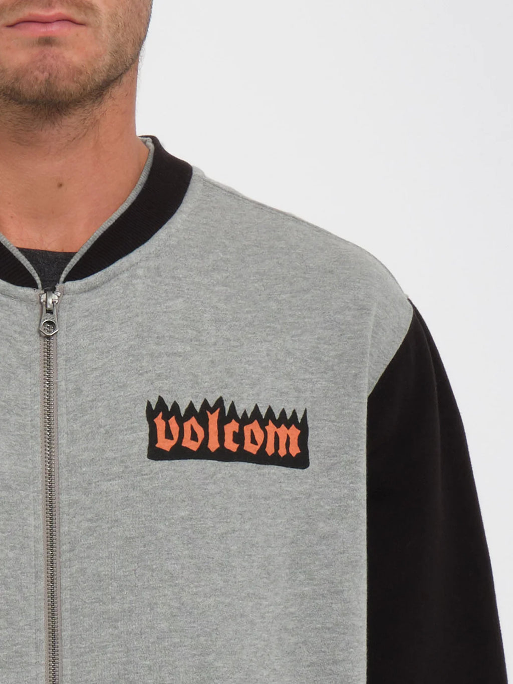 Sudadera con Cremallera Volcom Nando Von Arb - Heather Grey