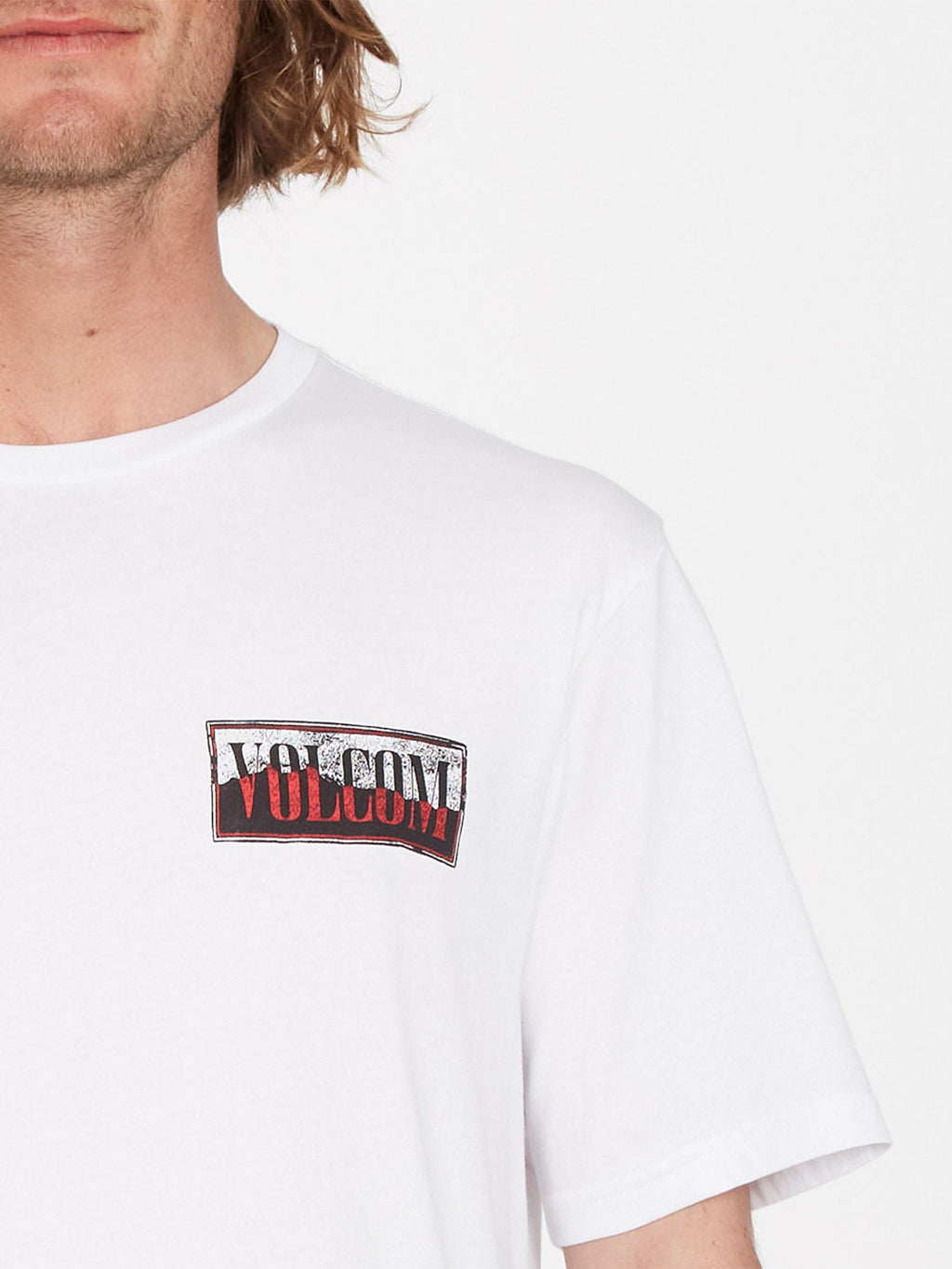 Maglietta bianca di Volcom Surf Vitals Jack Robinson