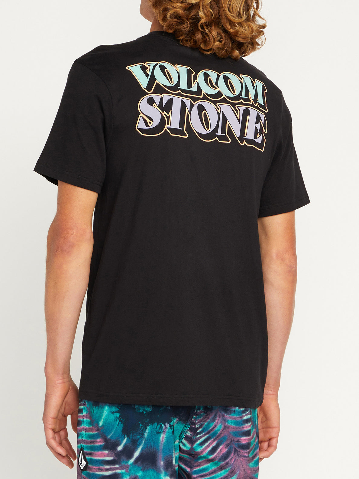 Volcom T-shirt à manches courtes Stript - Noir | Nouveaux produits | Produits les plus récents | Produits les plus vendus | surfdevils.com
