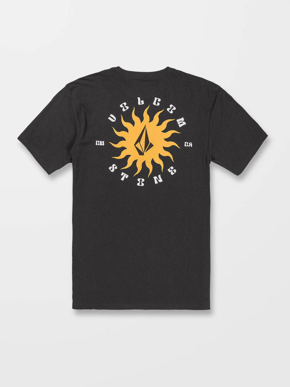 Camiseta Volcom Farm To Yarn Rayz - Vintage Black