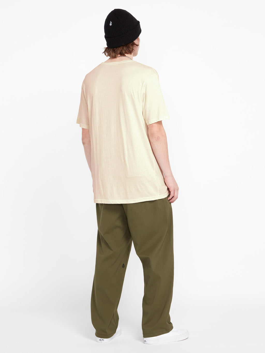 T-shirt Volcom Farm to Yard Submerged - Bianco sporco