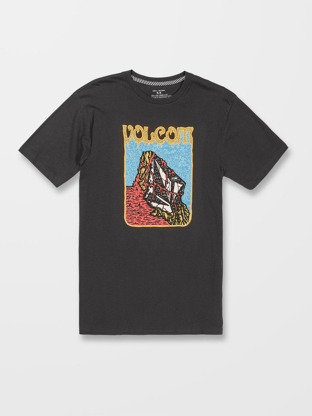 Camiseta Volcom Farm to Yarn Submerged - Vintage Black