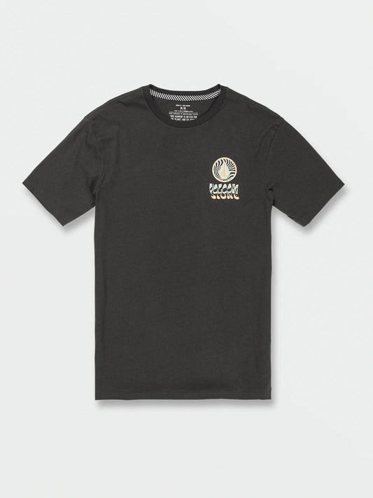 No Koongo | T-shirt Volcom Psychbox - Nera vintage
