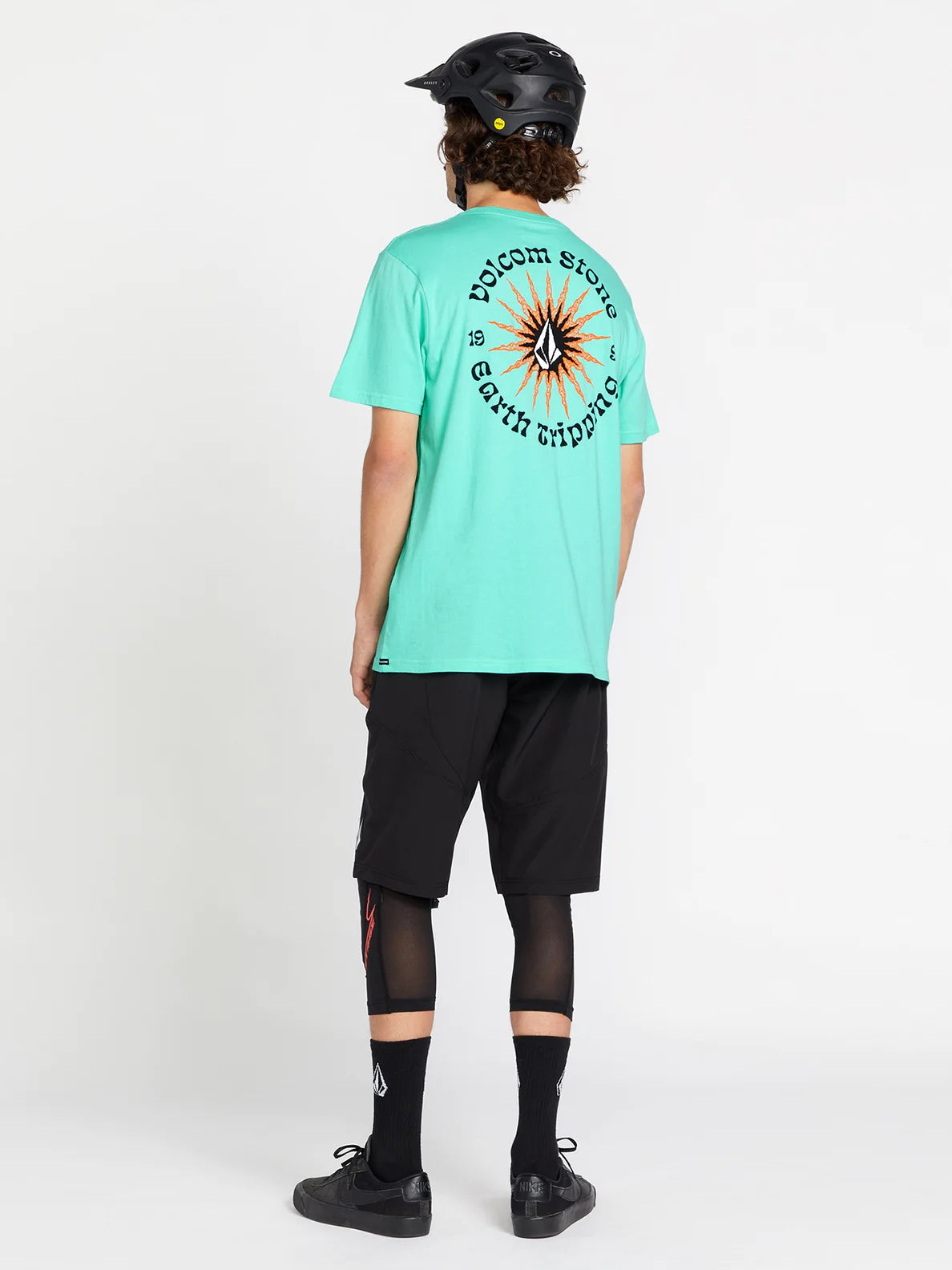 T-Shirt Volcom Farm To Yarn Scorcho - Dusty Aqua