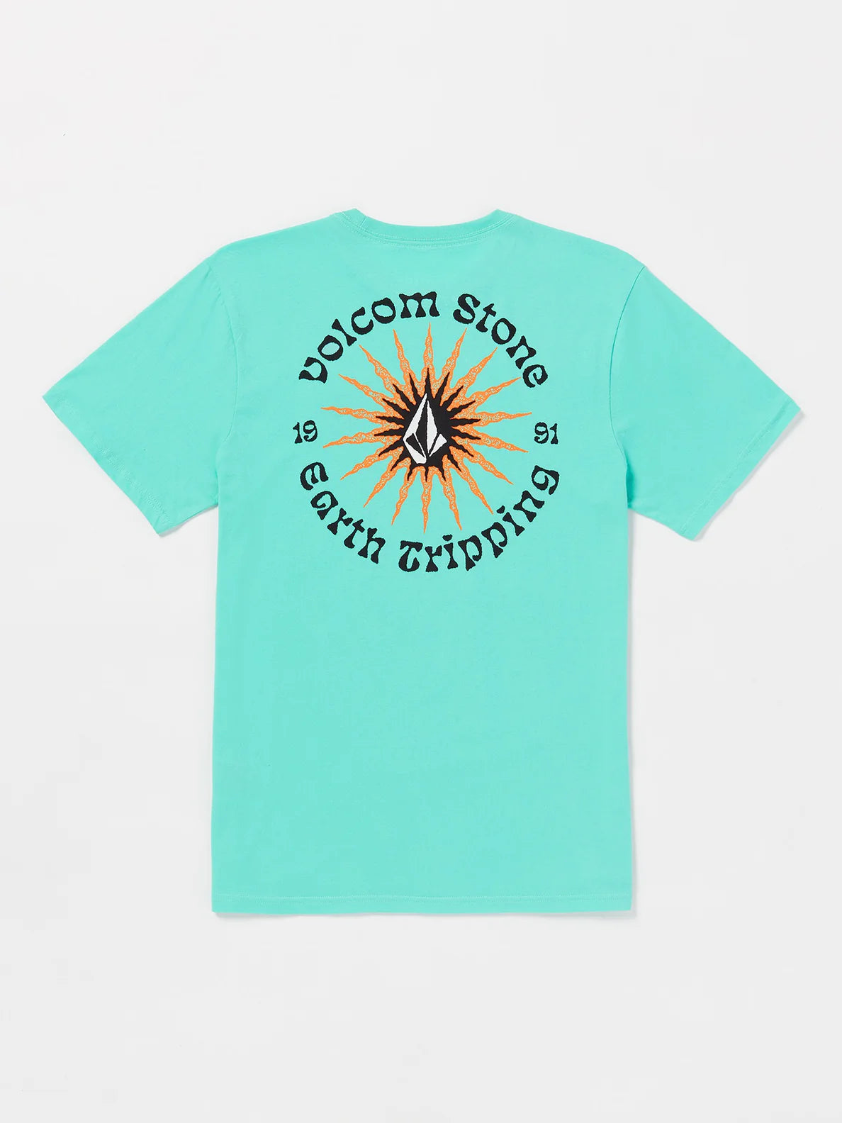 T-Shirt Volcom Farm To Yarn Scorcho - Dusty Aqua