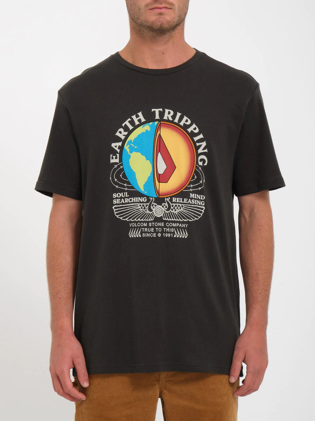 T-shirt Volcom Sezione Farm To Yarn - Stealth
