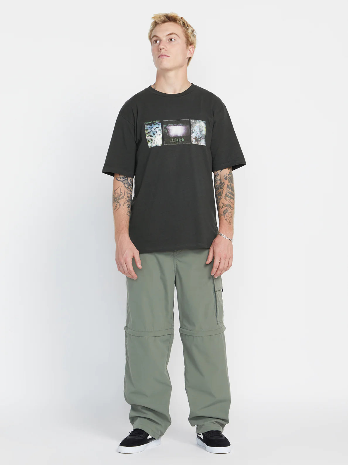 Camiseta Volcom Skate Vitals Simon Bannerot - Stealth