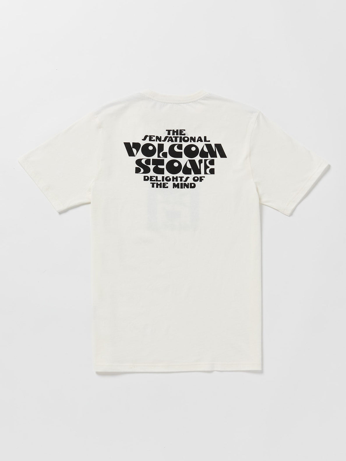 T-Shirt Volcom Delights Farm To Yarn Earth Tripper - Off White
