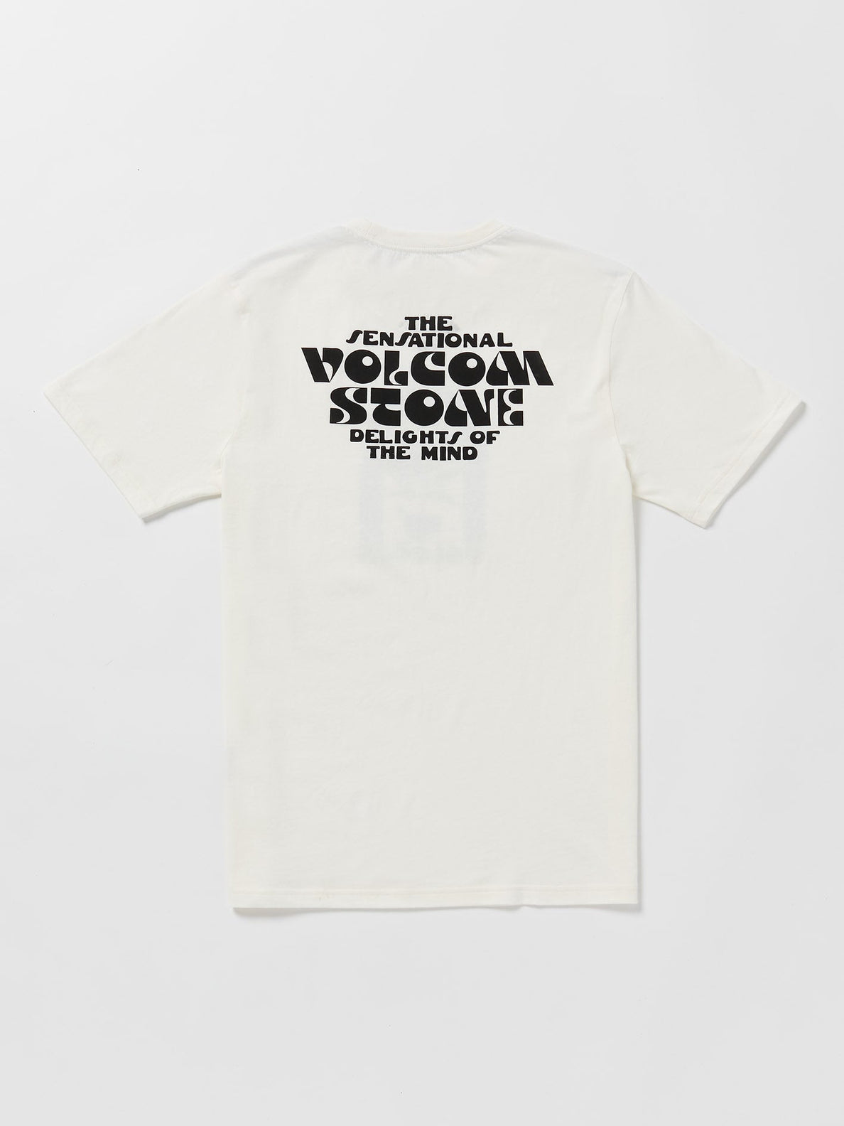 T-shirt Volcom Delights Farm To Yarn Earth Tripper - bianco sporco