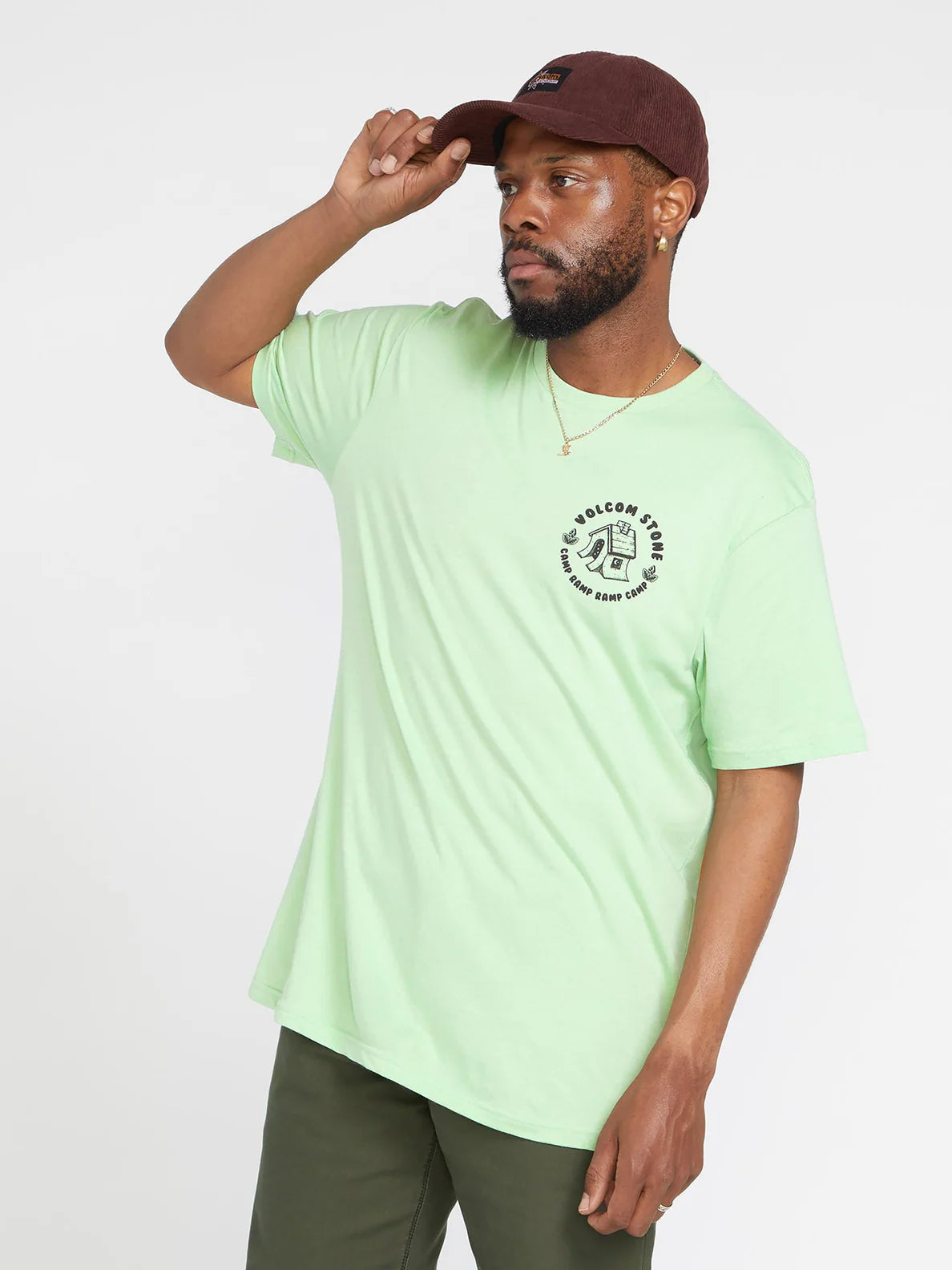 Volcom V Ent Fat Tony T-Shirt – Celadon | Herren-T-Shirts | Kurzarm-T-Shirts für Herren | Meistverkaufte Produkte | Neue Produkte | Neueste Produkte | Sammlung_Zalando | Volcom-Shop | surfdevils.com