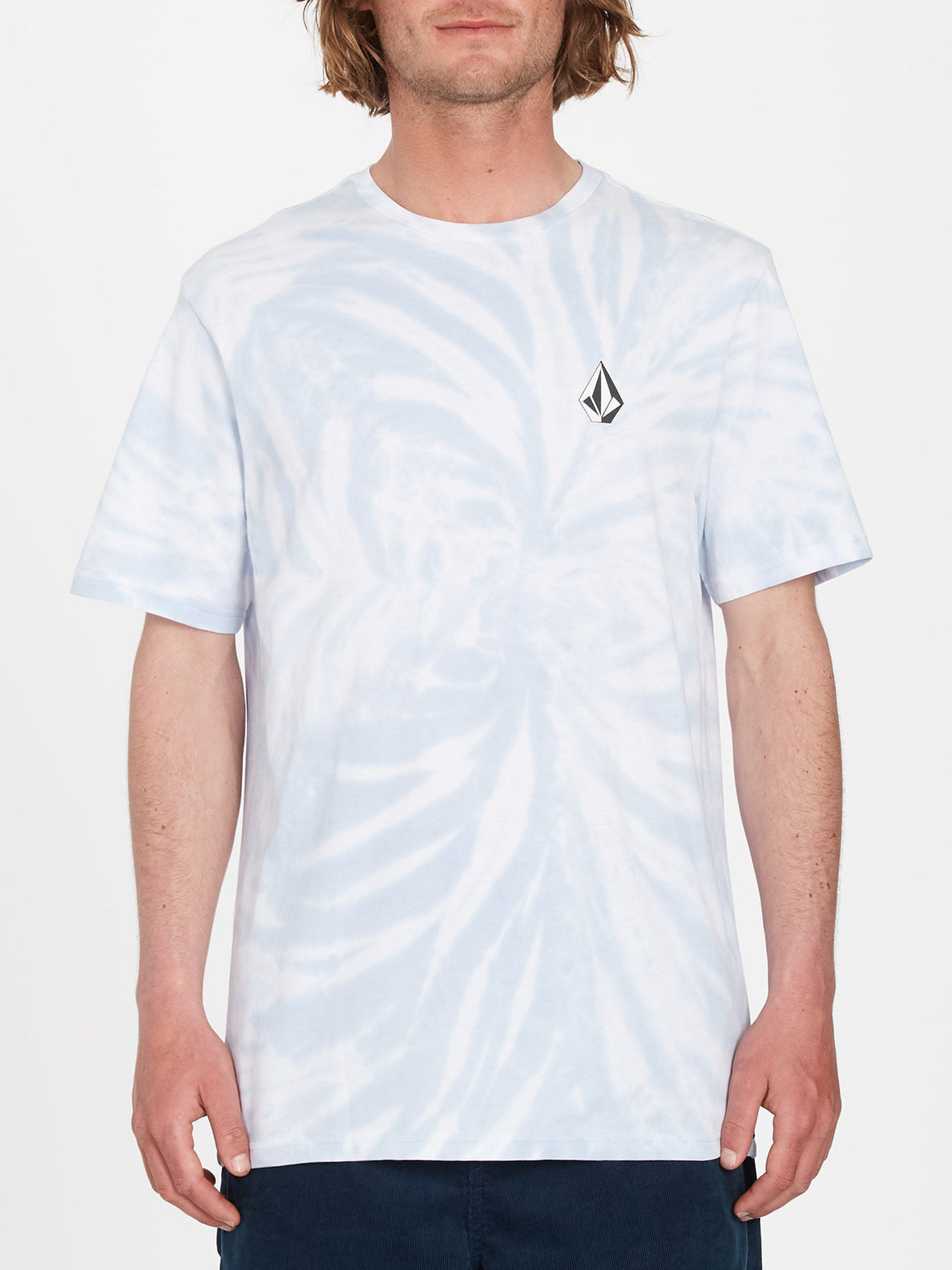 Camiseta Volcom Iconic Stone Dye Celestial Blue | surfdevils.com