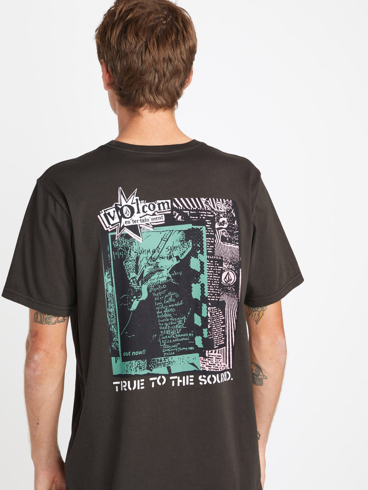 T-Shirt Volcom V Entertainment - Noir Rinsé | Boutique Volcom | Collection_Zalando | Nouveaux produits | Produits les plus récents | Produits les plus vendus | t-shirts pour hommes | T-shirts à manches courtes pour hommes | surfdevils.com