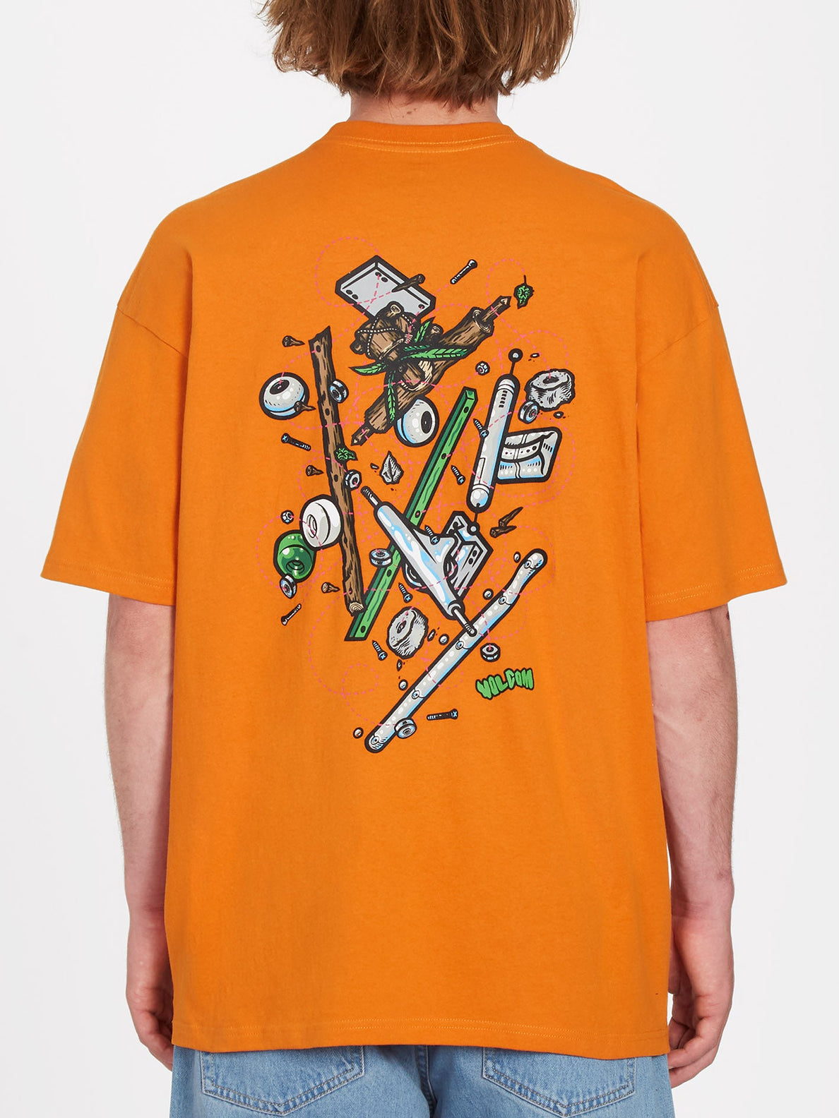 Volcom T-shirt Todd Bratrud SS Safran