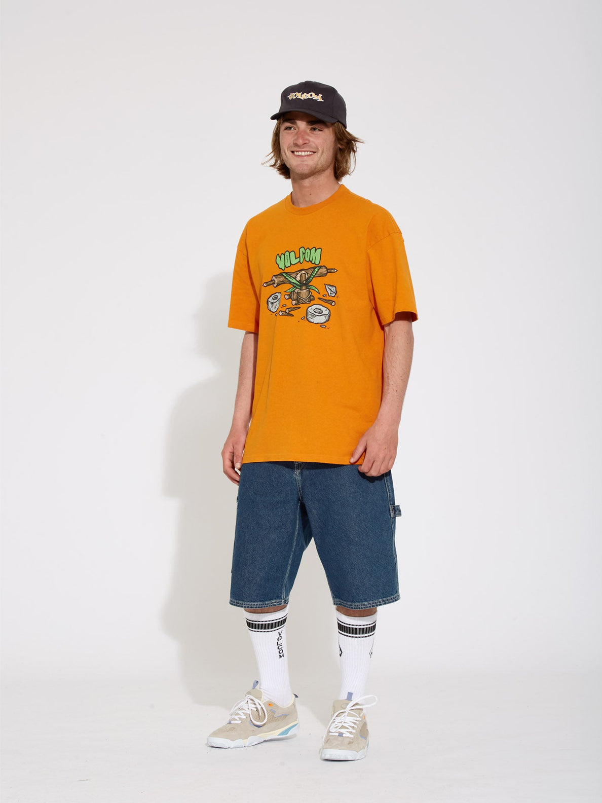 Camiseta Volcom Todd Bratrud SS Saffron | Camisetas de hombre | Camisetas manga corta de hombre | Volcom Shop | surfdevils.com