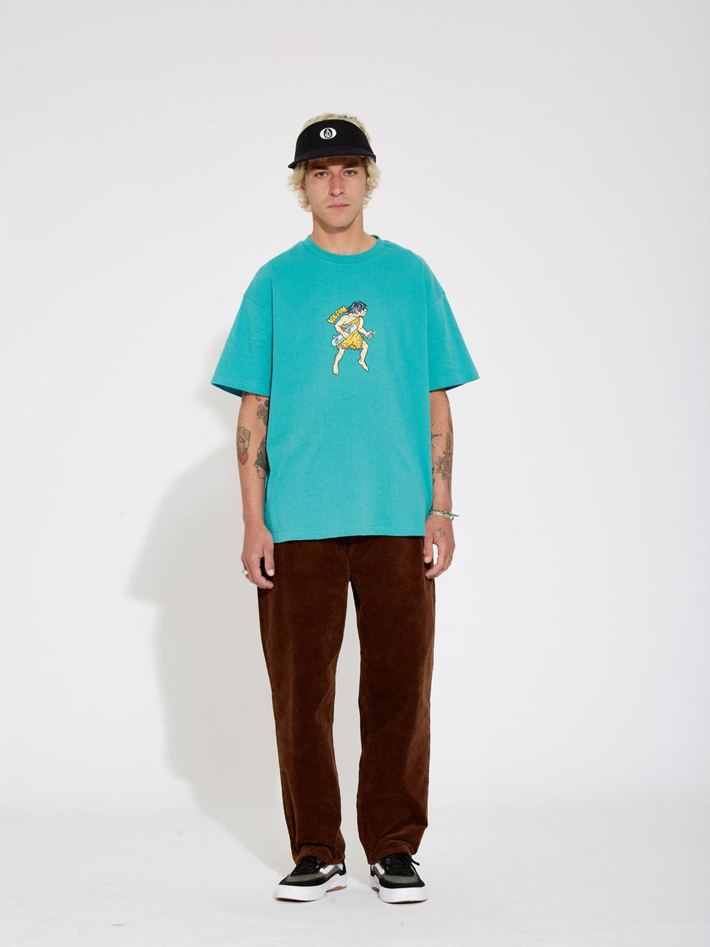 Camiseta Volcom Todd Bratrud 2 SS Temple Teal