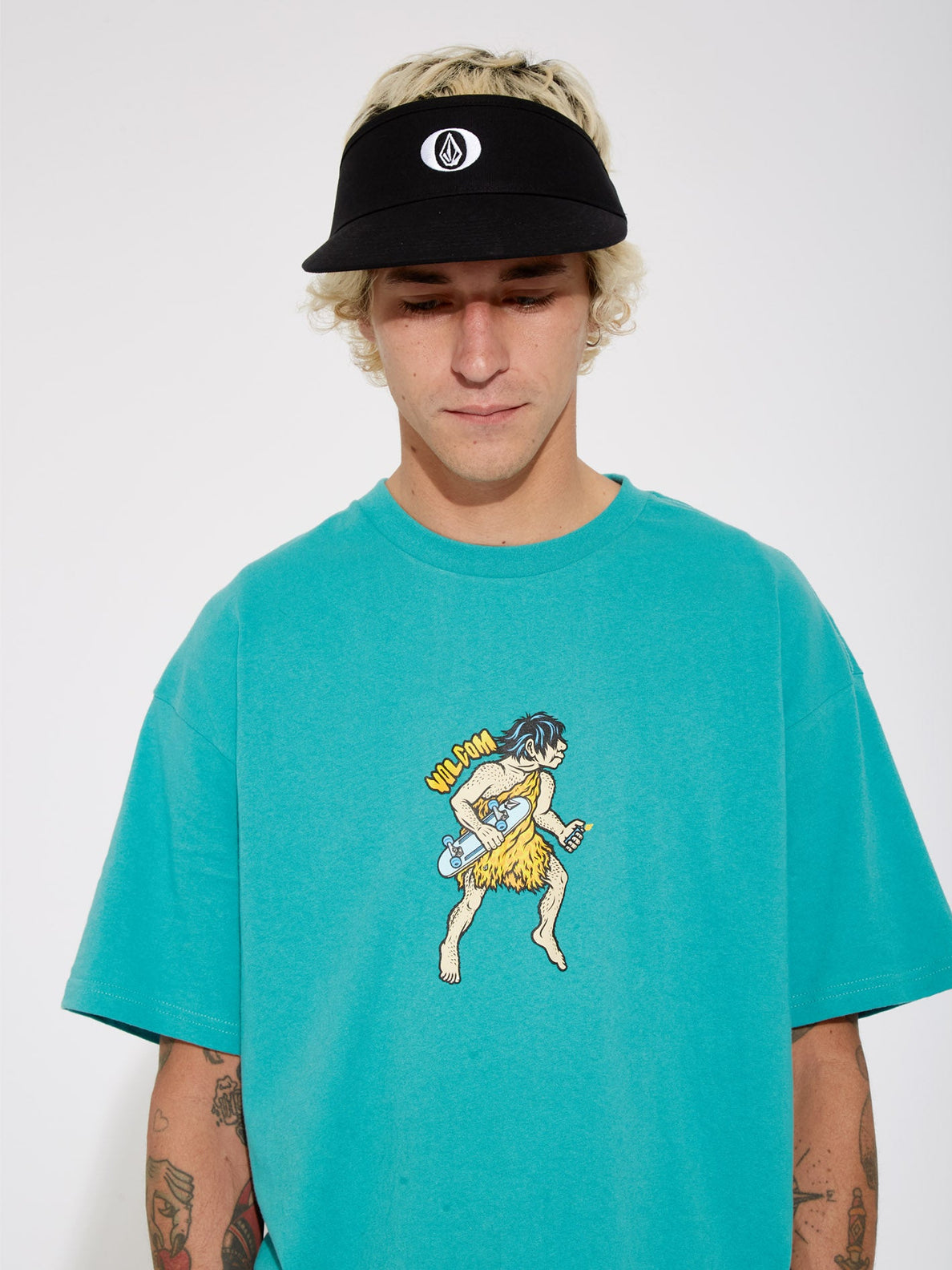 Camiseta Volcom Todd Bratrud 2 SS Temple Teal | Camisetas de hombre | Camisetas manga corta de hombre | Volcom Shop | surfdevils.com