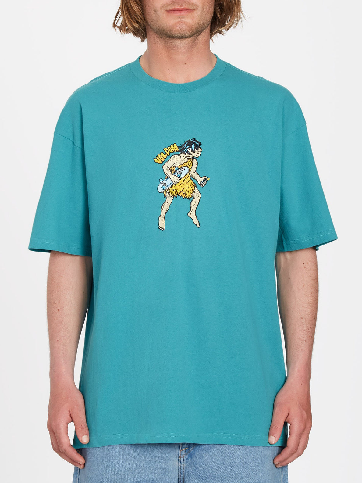 Camiseta Volcom Todd Bratrud 2 SS Temple Teal | Camisetas de hombre | Camisetas manga corta de hombre | Volcom Shop | surfdevils.com