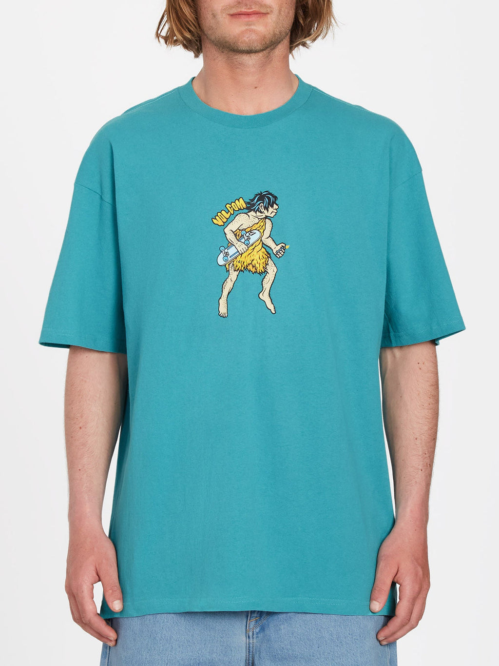 Camiseta Volcom Todd Bratrud 2 SS Temple Teal