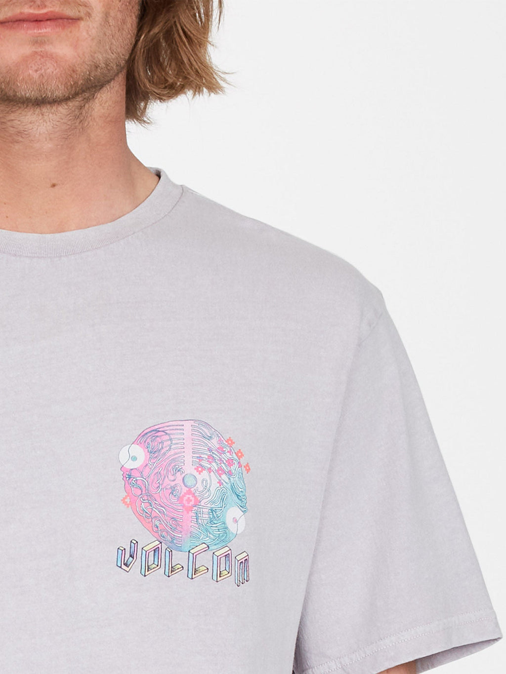 Maglietta Volcom Ed Merlin Murray 2 Orchidea chiara