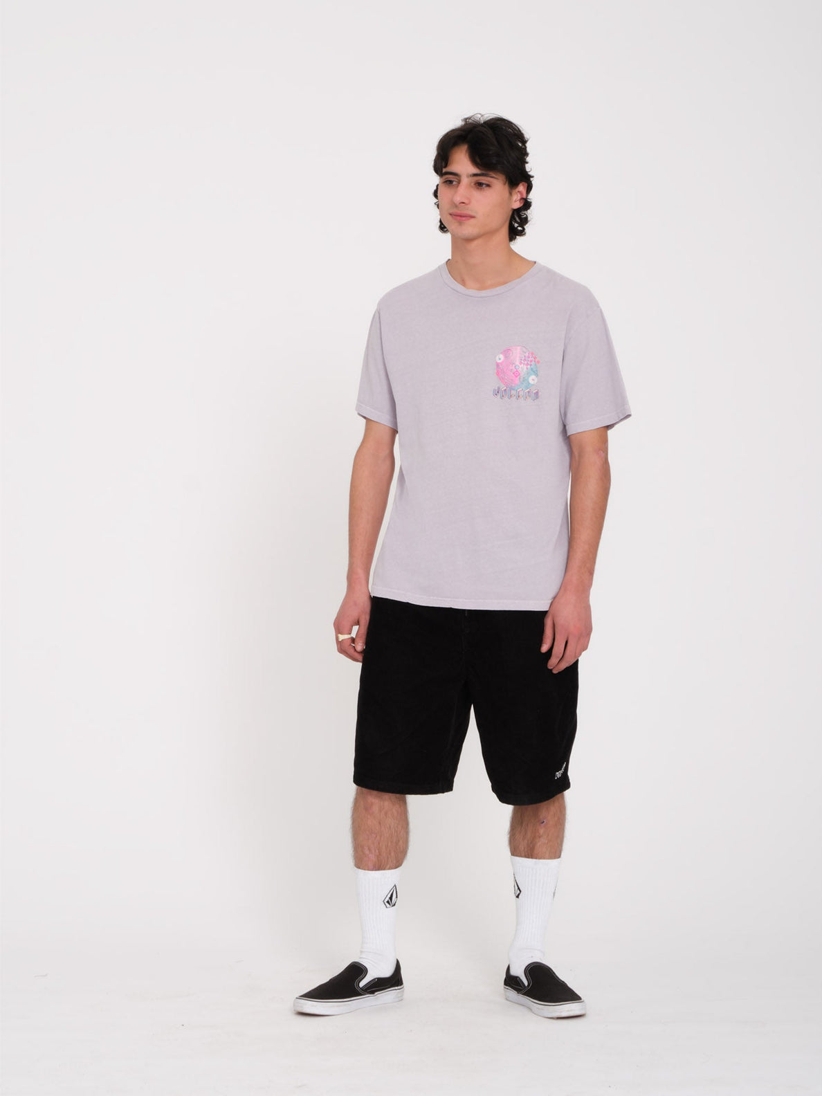 Camiseta Volcom Ed Merlin Murray 2 Light Orchid