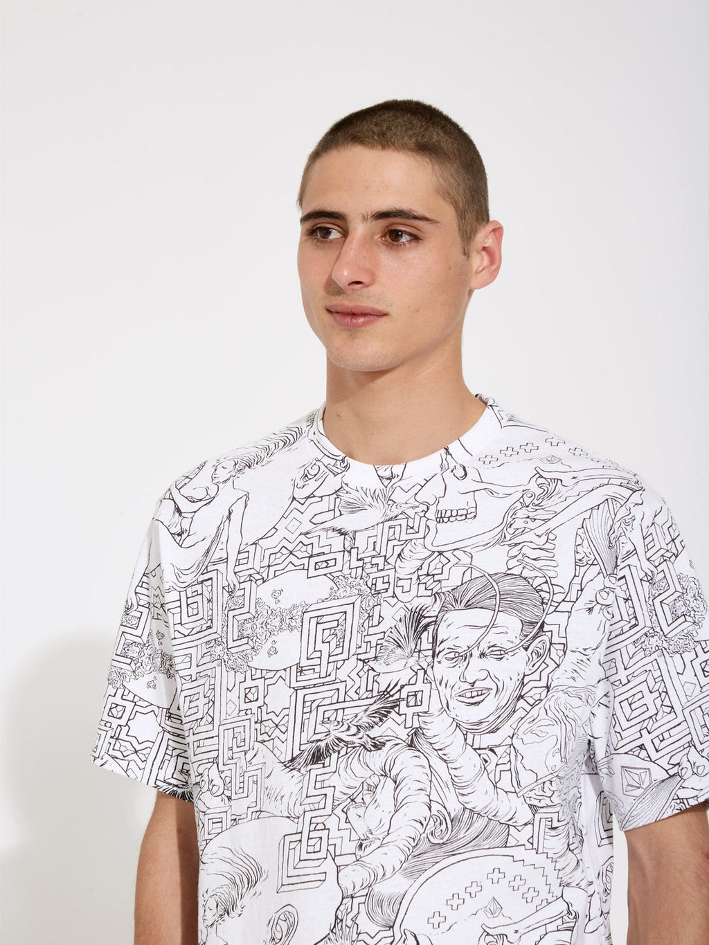 Volcom Ed Merlin Murray 3 Print T-Shirt
