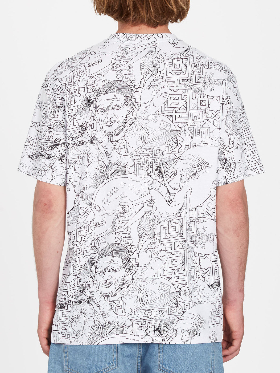 Volcom Ed Merlin Murray 3 Print T-Shirt | surfdevils.com