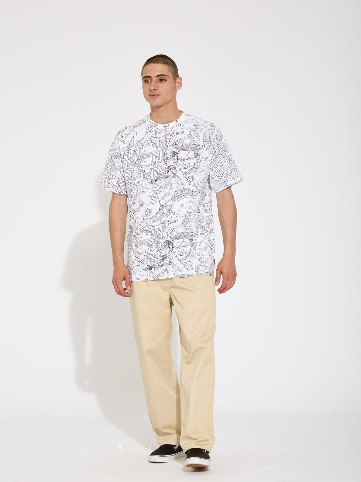 Volcom Ed Merlin Murray 3 Print T-Shirt